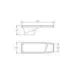 Trampolín flexible Astralpool Dynamic 1200 - Imagen 2