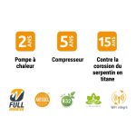 Bomba de calor Poolex Q-line (Qline) - Imagen 4