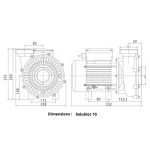 Bomba de circulación ACIS Vipool Solubloc PHT compatible con Desjoyaux - Imagen 3