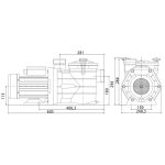 Bomba de filtración para piscinas VIPool MPB - Imagen 3