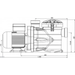 Bomba de filtración para piscinas VIPool MJB - Imagen 4