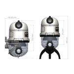 Prefiltro compacto Astral Hydrospin, máx. 16,5 m³/h - Imagen 2