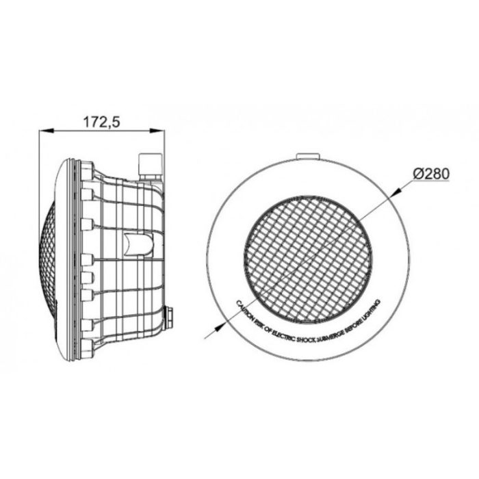 Proyector LED blanco Astral Easy Line PAR56 - Imagen 3