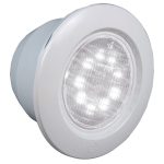 Proyector LED Hayward CrystaLogic, color blanco hormigón/revestimiento