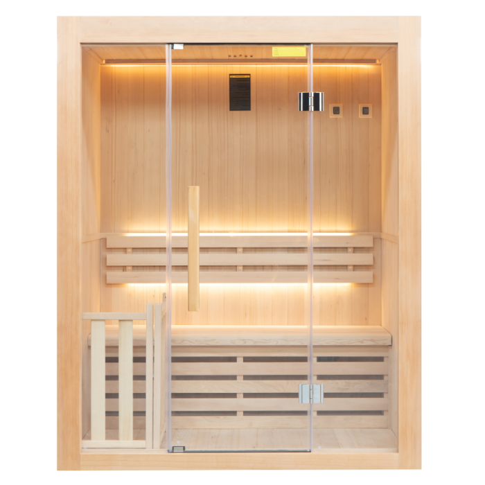 Sauna tradicional francesa SENSE - 3 plazas - Imagen 1