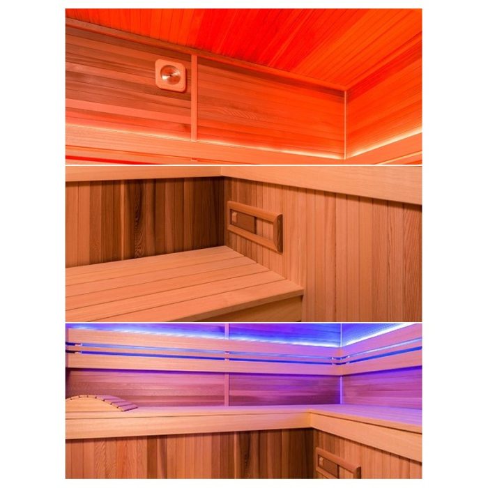 Sauna de vapor Holl's Eccolo - 6 plazas - Paquete completo - Imagen 8