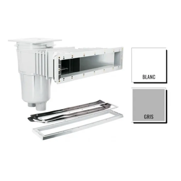 Skimmer de entrada grande Hayward Mirror 3139 - Piscina de hormigón/revestida - Imagen 2