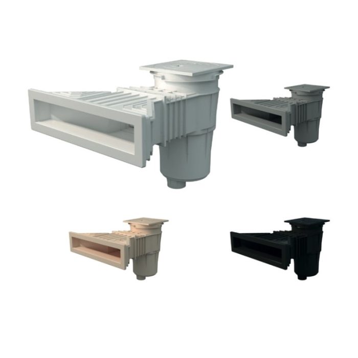 Skimmer Astral XXL "espejo" - piscina de hormigón/revestida - Imagen 2