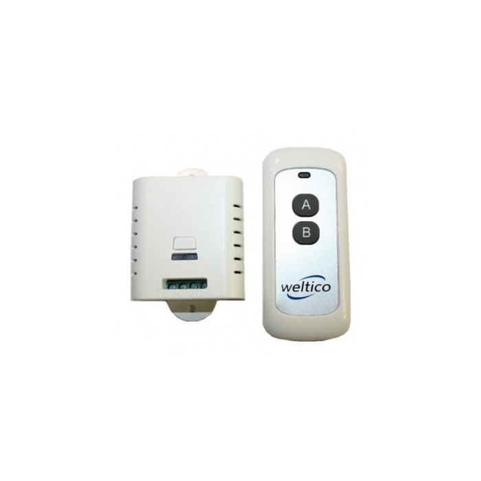 Proyector LED Weltico/lámpara blanca con mando a distancia de encendido/apagado - Imagen 1