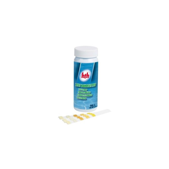 Tiras reactivas hth® TEST Cl/pH/Br/TH/TAC/St - Imagen 2