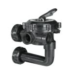 Válvula de piscina de montaje lateral, multipuerto de 1 1/2" PLANA ASTRAL - Imagen 2